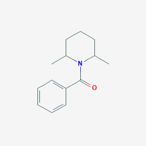 molecular formula C14H19NO B182467 1-Benzoyl-2,6-dimethylpiperidine CAS No. 20722-53-6