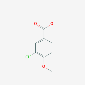 molecular formula C9H9ClO3 B182470 3-氯-4-甲氧基苯甲酸甲酯 CAS No. 37908-98-8