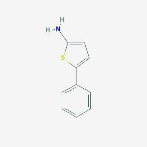 molecular formula C10H9NS B182472 5-苯基噻吩-2-胺 CAS No. 14770-85-5