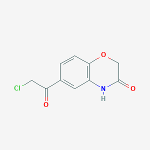 6-(Chloroacetyl)-2H-1,4-benzoxazin-3(4H)-one