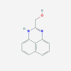 molecular formula C12H10N2O B182484 1H-perimidin-2-ylmethanol CAS No. 20956-94-9