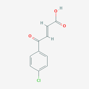 molecular formula C10H7ClO3 B182498 3-(4-氯苯甲酰)丙烯酸 CAS No. 29582-39-6