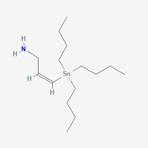 molecular formula C15H33NSn B018251 E-3-(Tributylstannyl)-2-propen-1-amine CAS No. 202115-92-2