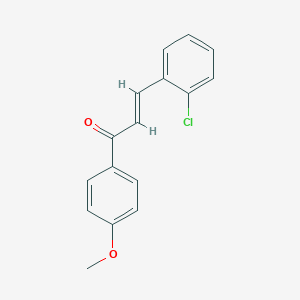 (E)-3-(2-chlorophenyl)-1-(4-methoxyphenyl)prop-2-en-1-one