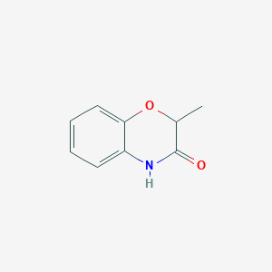 molecular formula C9H9NO2 B182522 2-Methyl-2H-benzo[b][1,4]oxazin-3(4H)-one CAS No. 21744-83-2