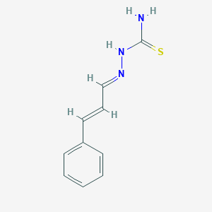 molecular formula C10H11N3S B182537 Cinnamaldehyde thiosemicarbazone CAS No. 5351-70-2