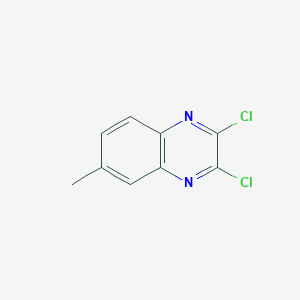 molecular formula C9H6Cl2N2 B182540 2,3-Dichloro-6-methylquinoxaline CAS No. 39267-05-5