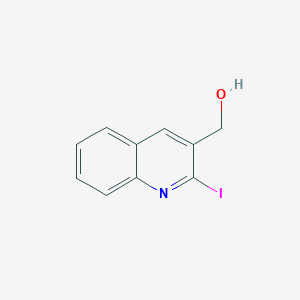 molecular formula C10H8INO B182565 (2-Iodoquinolin-3-yl)methanol CAS No. 101330-11-4