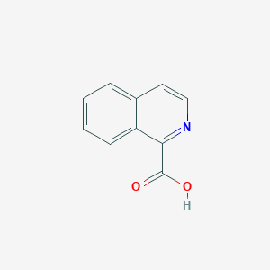 molecular formula C10H7NO2 B182569 Isoquinoline-1-carboxylic acid CAS No. 486-73-7