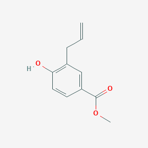 molecular formula C11H12O3 B182573 Methyl 3-allyl-4-hydroxybenzoate CAS No. 53596-60-4