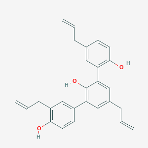 molecular formula C27H26O3 B182578 Simonsinol 