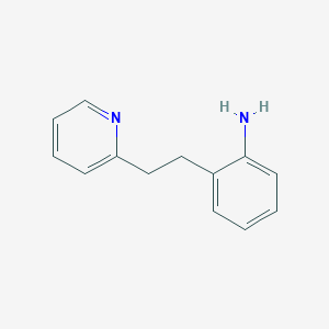 molecular formula C13H14N2 B182579 2-(2-Pyridin-2-ylethyl)aniline CAS No. 50385-28-9