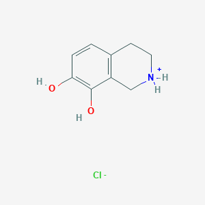 molecular formula C9H12ClNO2 B182580 去甲萨尔索林醇 CAS No. 42887-47-8
