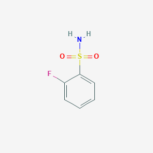 molecular formula C6H6FNO2S B182581 2-氟苯磺酰胺 CAS No. 30058-40-3