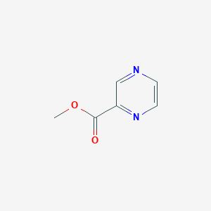 molecular formula C6H6N2O2 B182583 methyl pyrazine-2-carboxylate CAS No. 6164-79-0