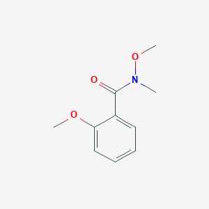 molecular formula C10H13NO3 B182586 N,2-Dimethoxy-N-methylbenzamide CAS No. 130250-62-3