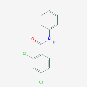 molecular formula C13H9Cl2NO B182587 2,4-dichloro-N-phenylbenzamide CAS No. 6043-39-6