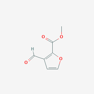 molecular formula C7H6O4 B182604 Methyl 3-formyl-2-furoate CAS No. 28921-39-3