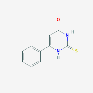 molecular formula C10H8N2OS B182609 6-Phenyl-2-thiouracil CAS No. 36822-11-4