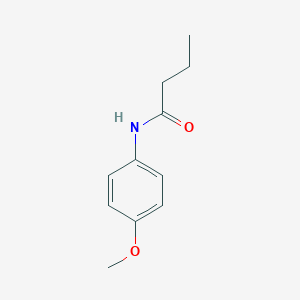 molecular formula C11H15NO2 B182616 4'-Methoxybutyranilide CAS No. 5421-40-9