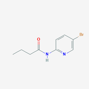 molecular formula C9H11BrN2O B182618 N-(5-bromo-2-pyridinyl)butanamide CAS No. 148612-12-8