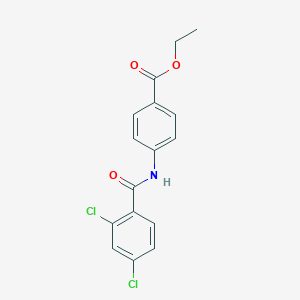 Ethyl 4-[(2,4-dichlorobenzoyl)amino]benzoate