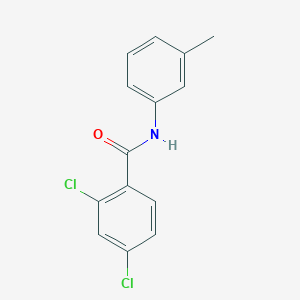 molecular formula C14H11Cl2NO B182628 2,4-dichloro-N-(3-methylphenyl)benzamide CAS No. 78986-90-0