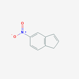 molecular formula C9H7NO2 B182640 5-Nitro-1H-indene CAS No. 41734-55-8
