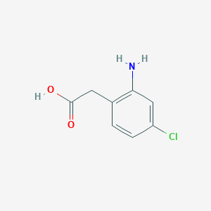 2-(2-Amino-4-chlorophenyl)acetic acid
