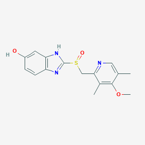 molecular formula C16H17N3O3S B018265 5'-O-去甲基奥美拉唑 CAS No. 151602-49-2