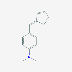 molecular formula C14H15N B182673 4-(2,4-Cyclopentadien-1-ylidenemethyl)-N,N-dimethylaniline CAS No. 2428-22-0