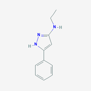 N-ethyl-5-phenyl-1H-pyrazol-3-amine