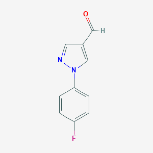 1-(4-fluorophenyl)-1H-pyrazole-4-carbaldehyde
