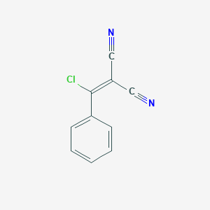 molecular formula C10H5ClN2 B182689 alpha-Chlorobenzylidenemalononitrile CAS No. 18270-61-6
