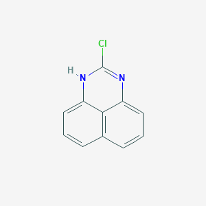 molecular formula C11H7ClN2 B182696 2-chloro-1H-perimidine CAS No. 30837-50-4