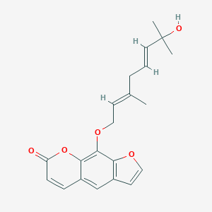 9-((7-Hydroxy-3,7-dimethylocta-2,5-dien-1-yl)oxy)-7H-furo[3,2-g]chromen-7-one
