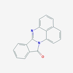 molecular formula C18H10N2O B182703 12H-Phthaloperin-12-one CAS No. 6925-69-5