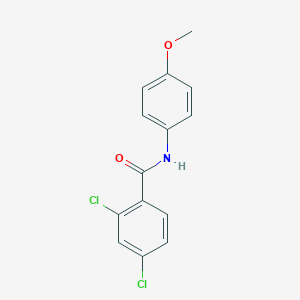 molecular formula C14H11Cl2NO2 B182704 2,4-dichloro-N-(4-methoxyphenyl)benzamide CAS No. 83191-08-6