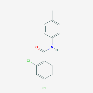 molecular formula C14H11Cl2NO B182705 2,4-dichloro-N-(4-methylphenyl)benzamide CAS No. 6043-40-9
