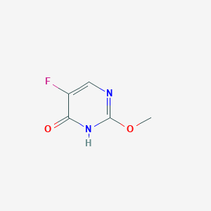 molecular formula C5H5FN2O2 B018271 5-氟-2-甲氧基嘧啶-4(3H)-酮 CAS No. 1480-96-2