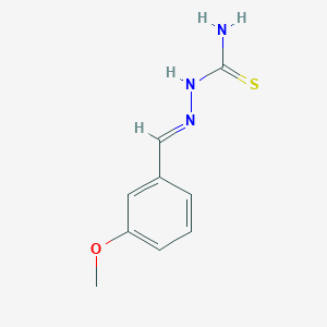 molecular formula C9H11N3OS B182712 3-Methoxybenzaldehyde thiosemicarbazone CAS No. 51146-74-8