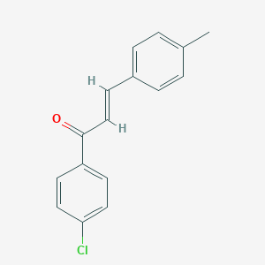 molecular formula C16H13ClO B182725 (2E)-1-(4-chlorophenyl)-3-(4-methylphenyl)prop-2-en-1-one CAS No. 19672-63-0
