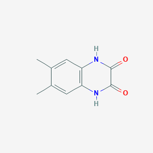 molecular formula C10H10N2O2 B182729 6,7-Dimethylquinoxaline-2,3-diol CAS No. 2474-50-2