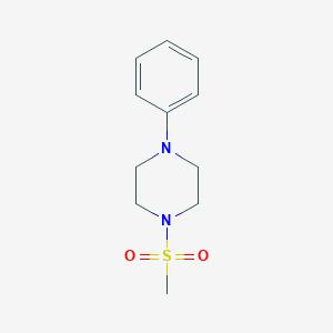 molecular formula C11H16N2O2S B182739 1-Methylsulfonyl-4-phenylpiperazine CAS No. 222038-81-5