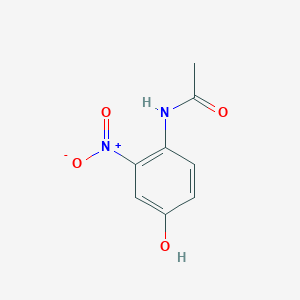 molecular formula C8H8N2O4 B018274 3-NITRO-4-ACETAMIDOPHENOL CAS No. 7403-75-0