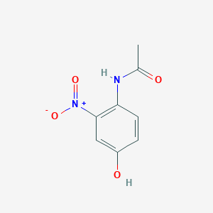 molecular formula C8H8N2O4 B018274 N-(4-hydroxy-2-nitrophenyl)acetamide CAS No. 7403-75-0