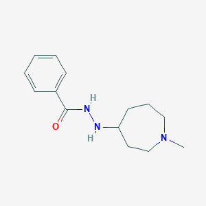 N'-(1-Methylazepan-4-yl)benzohydrazide
