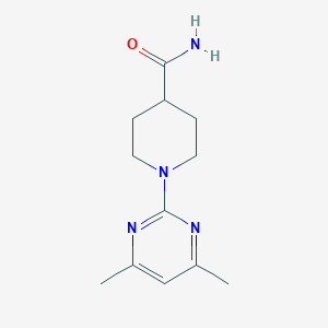 1-(4,6-Dimethylpyrimidin-2-yl)piperidine-4-carboxamide