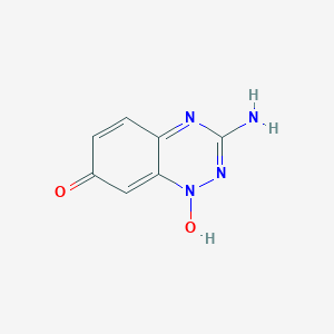 3-Amino-7-hydroxybenzo[e][1,2,4]triazine 1-oxide