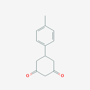 molecular formula C13H14O2 B182758 5-(4-Methylphenyl)cyclohexane-1,3-dione CAS No. 61888-37-7